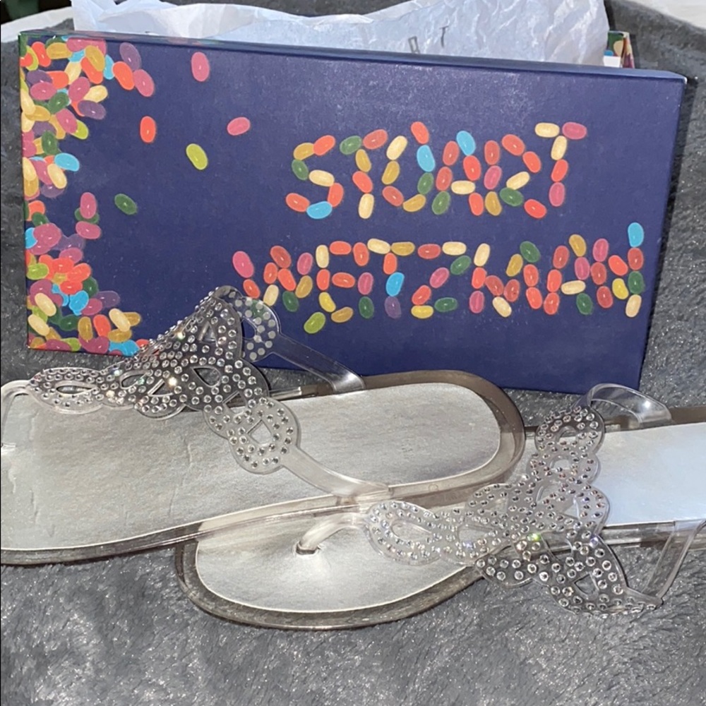 Stuart weitzman jelly sandals